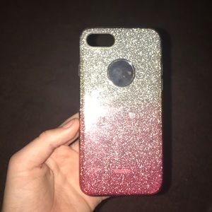 iPhone 7 glitter case